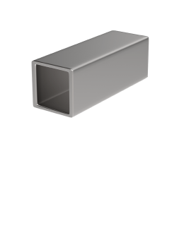 Square Tubing Steel 3D PNG